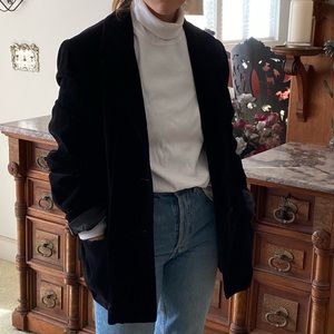 Velvet blazer